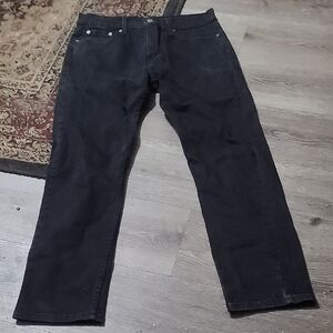 Levi's Black Denim 502 Jeans